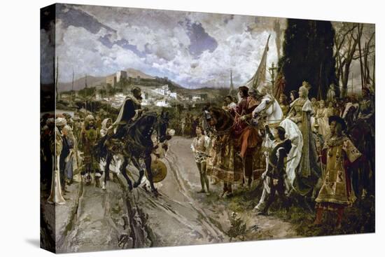 The Surrender of Granada in 1492-Francisco Pradilla Y Ortiz-Premier Image Canvas