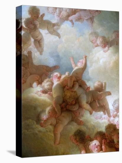The Swarm of Cupids-Jean-Honoré Fragonard-Premier Image Canvas