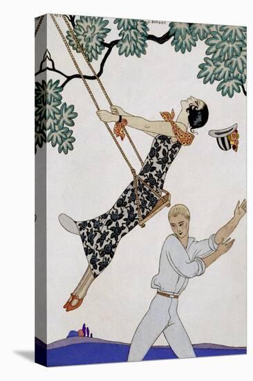 The Swing, 1920S-Georges Barbier-Premier Image Canvas