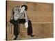 The Symbolic Image of the Man Who Sat down to Rest-Dmitriip-Stretched Canvas