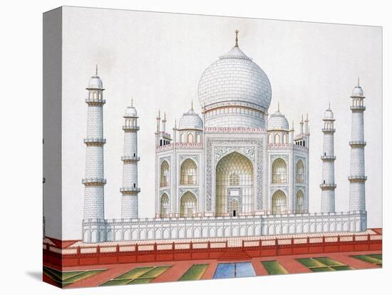 The Taj Mahal (Colour Litho)-German-Premier Image Canvas