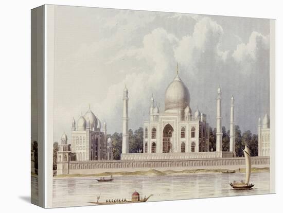The Taj Mahal, Tomb of the Emperor Shah Jehan and His Queen, circa 1824-Charles Ramus Forrest-Premier Image Canvas