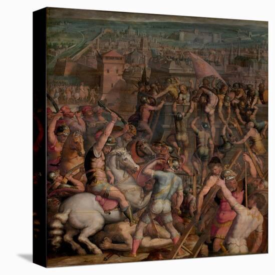 The Taking of Milan, 1555-1562-Giorgio Vasari-Premier Image Canvas