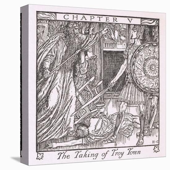 The Taking of Troy Town-Herbert Cole-Premier Image Canvas