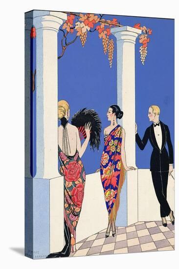 The Taste of Shawls, 1922-Georges Barbier-Premier Image Canvas