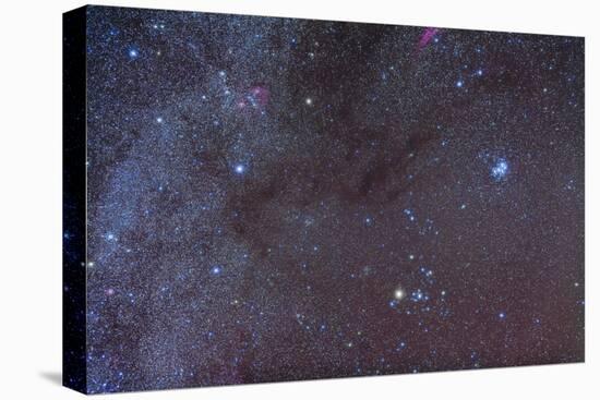The Taurus Region Showing Dark Lanes of Nebulosity-null-Premier Image Canvas