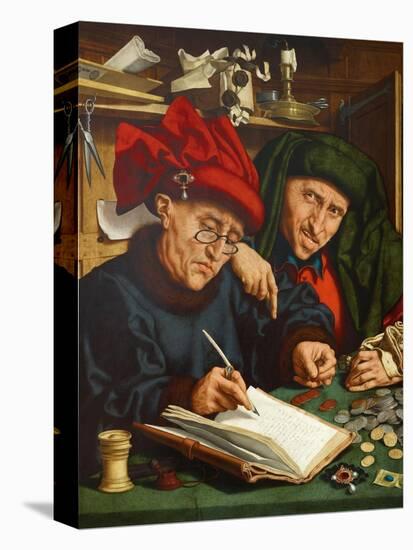 The Tax Collectors, 1520s-Quentin Massys-Premier Image Canvas
