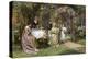 The Tea Party-George Sheridan Knowles-Premier Image Canvas