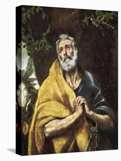 “The Tears of Saint Peter”, c.1594-1604-El Greco-Premier Image Canvas