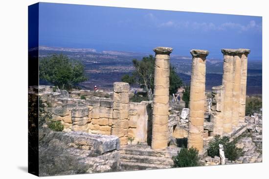 The Temple of Apollo, Cyrene, Libya, 6th Century Bc-Vivienne Sharp-Premier Image Canvas