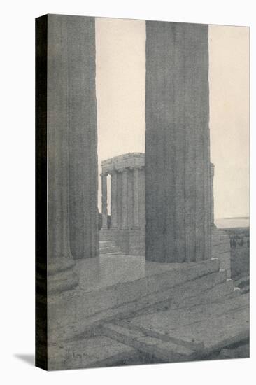 'The Temple of Athene Nike at Athens', 1913-Jules Guerin-Premier Image Canvas