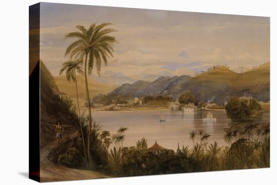 The Temple of the Tooth, Kandy, Ceylon, c.1852-Andrew Nicholl-Premier Image Canvas