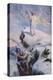 The temptation of Jesus - Bible-William Brassey Hole-Premier Image Canvas