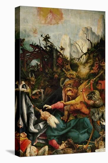 The Temptation of Saint Anthony- a Panel from the Isenheim Altar-Matthias Grünewald-Premier Image Canvas