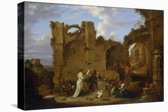 The Temptation of Saint Anthony-David Teniers the Younger-Premier Image Canvas