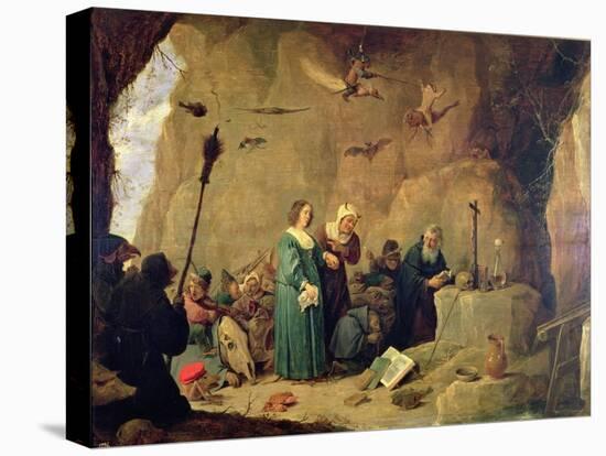 The Temptation of St. Anthony, 1820 (Oil on Canvas)-David the Younger Teniers-Premier Image Canvas