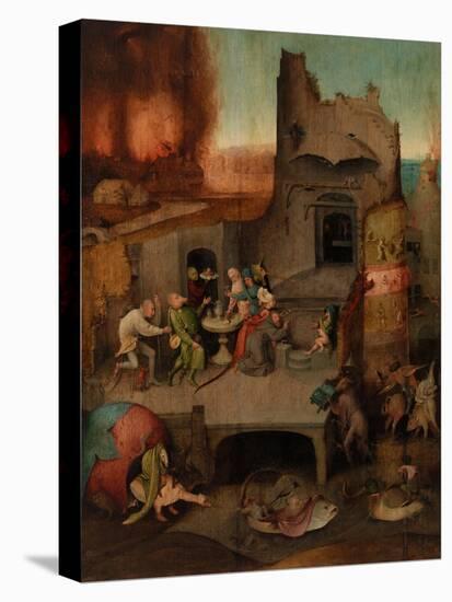 The Temptation of St. Anthony (Oil on Panel)-Hieronymus Bosch-Premier Image Canvas