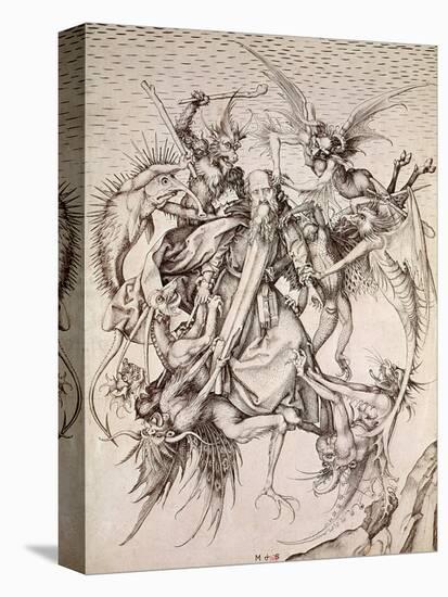 The Temptation of St. Anthony-Martin Schongauer-Premier Image Canvas