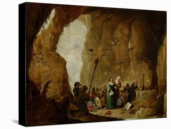 The Temptation of St. Anthony-David the Younger Teniers-Premier Image Canvas