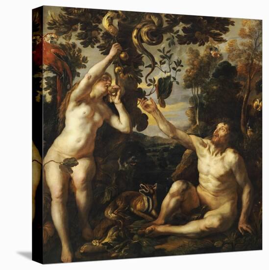 The Temptation-Jacob Jordaens-Premier Image Canvas