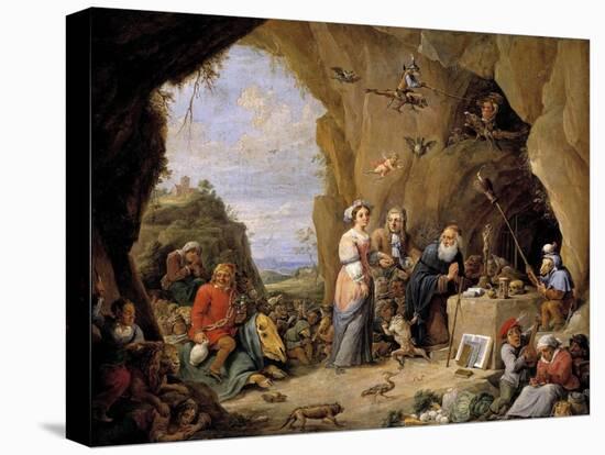 The Temptations of Saint Anthony-David Teniers the Younger-Premier Image Canvas