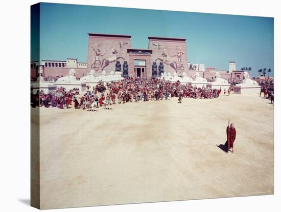 The Ten Commandments, Charlton Heston as Moses-Ralph Crane-Premier Image Canvas