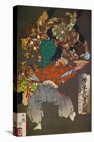 'The Tengus', c1880, (1926)-Tsukioka Yoshitoshi-Premier Image Canvas