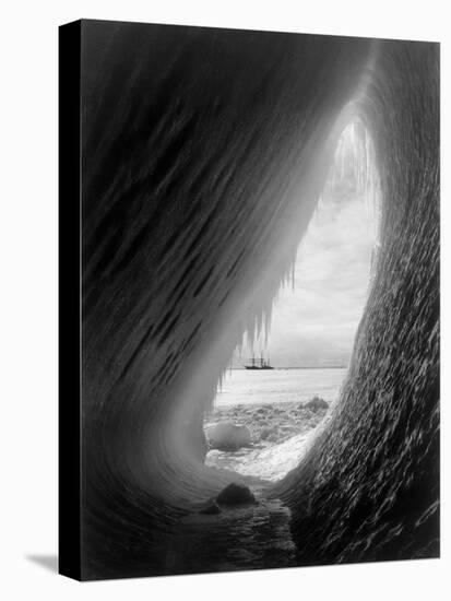 The 'Terra Nova' in Mcmurdo Sound, Antartica, 1911-Herbert Ponting-Premier Image Canvas