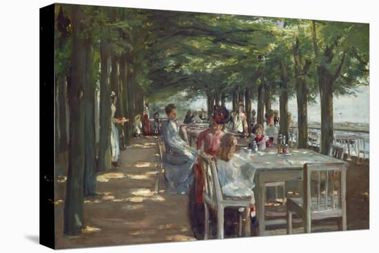 The Terrace at the Restaurant Jacob in Nienstedten on the Elbe River, 1902-Max Liebermann-Premier Image Canvas