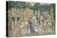 The Terrace Bridge, Central Park, 1901-Maurice Brazil Prendergast-Premier Image Canvas