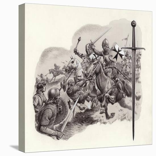 The Teutonic Knights-Pat Nicolle-Premier Image Canvas