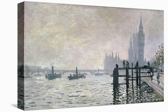 The Thames Below Westminster, 1871-Claude Monet-Premier Image Canvas