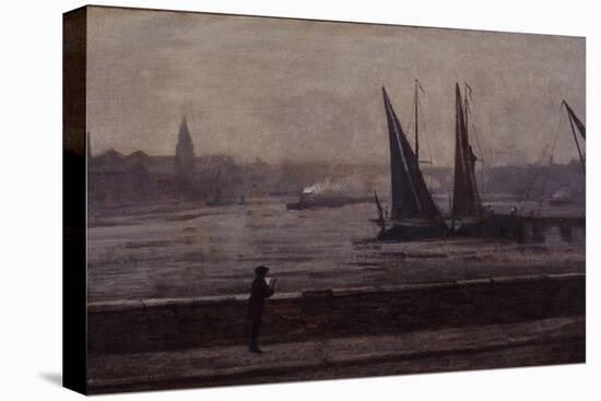 The Thames from Battersea Bridge, 1863-James Abbott McNeill Whistler-Premier Image Canvas