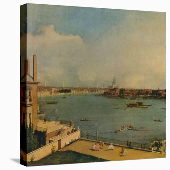 'The Thames from Richmond House', 1746-Canaletto-Premier Image Canvas