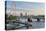 The Thames, Hungerford Bridge, Westminster Palace, London Eye, Big Ben-Rainer Mirau-Premier Image Canvas