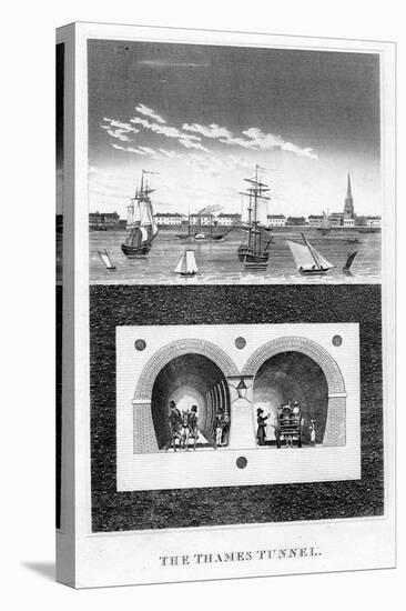 The Thames Tunnel, London, C1825-C1845-null-Premier Image Canvas