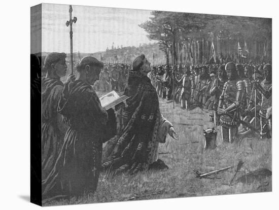 The Thanksgiving Service on the Field of Agincourt, France, 1415-EBL-Premier Image Canvas