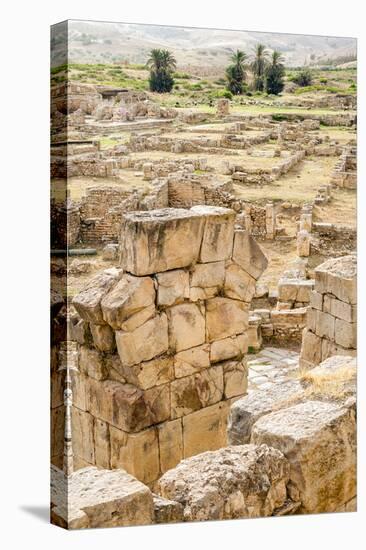 The Theater, Roman ruins of Bulla Regia, Tunisia-Nico Tondini-Premier Image Canvas