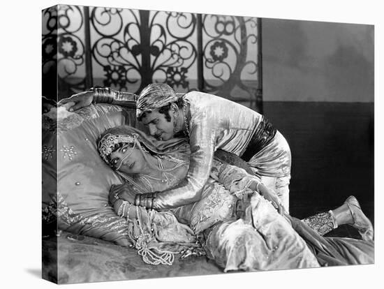 The Thief Of Bagdad, Julanne Johnston, Douglas Fairbanks, Sr., 1924-null-Stretched Canvas