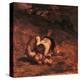 The Thieves and the Donkey-Honoré Daumier-Premier Image Canvas
