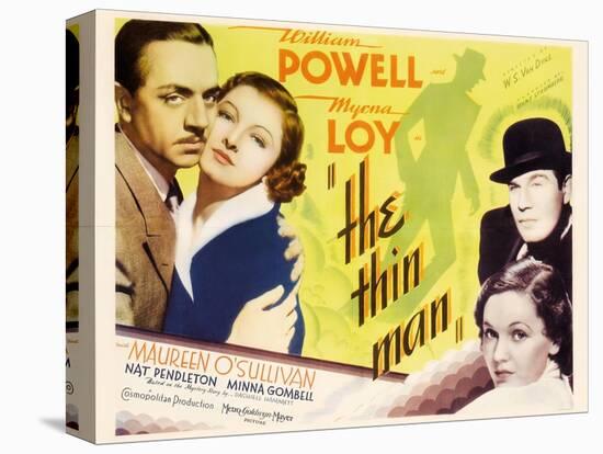 The Thin Man, 1934, Directed by W. S. Van Dyke-null-Premier Image Canvas