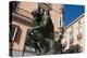 The Thinker Bronze Sculpture by Auguste Rodin 1840 to 1917 Calle Marques De Larios Malaga Costa Del-Auguste Rodin-Premier Image Canvas