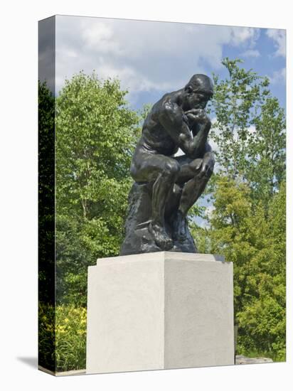 The Thinker, Frederik Meijer Gardens, Grand Rapids, Michigan-Keith & Rebecca Snell-Premier Image Canvas