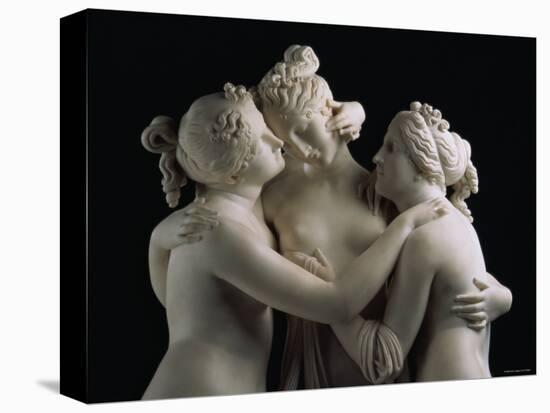 The Three Graces, c.1814-17-Antonio Canova-Premier Image Canvas