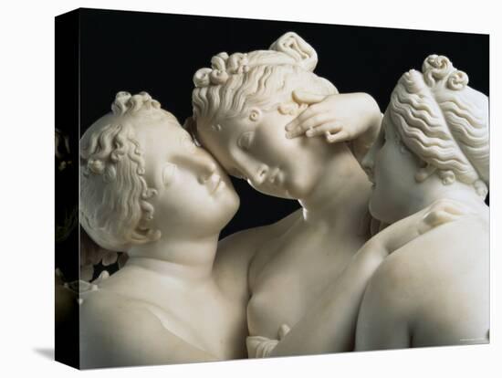 The Three Graces, c.1814-17-Antonio Canova-Premier Image Canvas