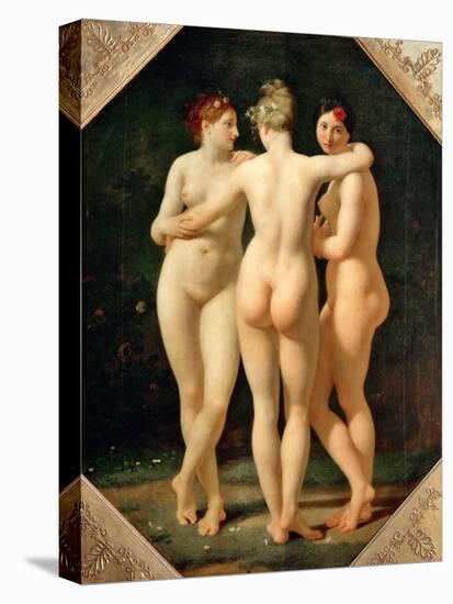 The Three Graces-Jean-Baptiste Regnault-Premier Image Canvas