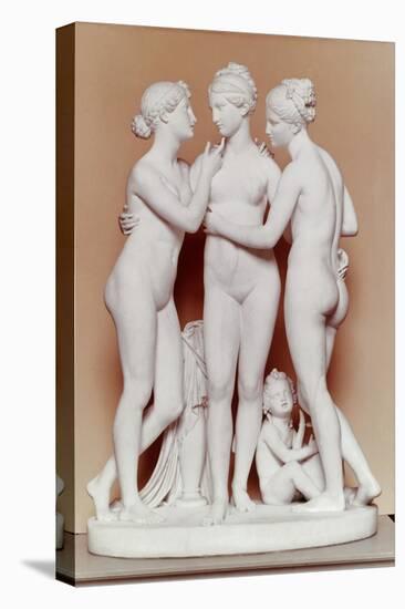 The Three Graces-Bertel Thorvaldsen-Premier Image Canvas