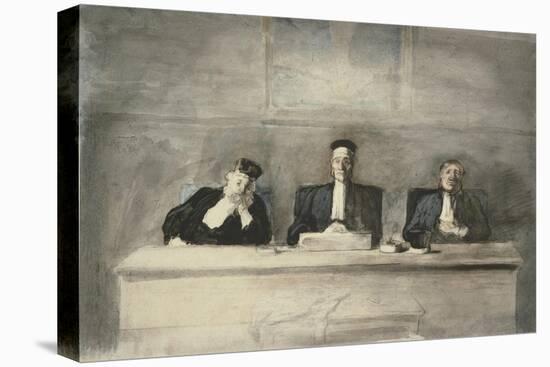 The Three Judges, 1858-60-Honore Daumier-Premier Image Canvas