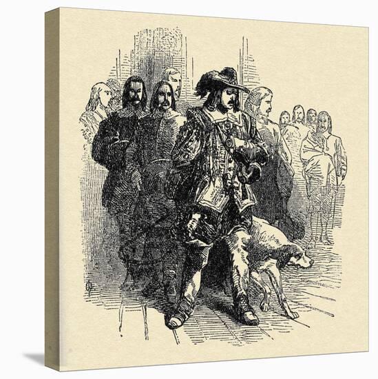 'The Three Musketeers'-John Gilbert-Premier Image Canvas