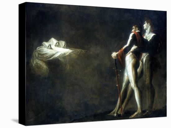 The Three Witches Appearing to Macbeth and Banquo, Late 18th Century-Henry Fuseli-Premier Image Canvas